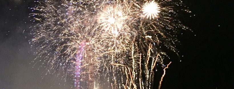 New Year's Eve fireworks London