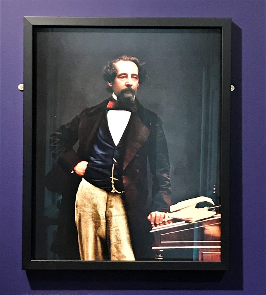 Charles Dickens in colour