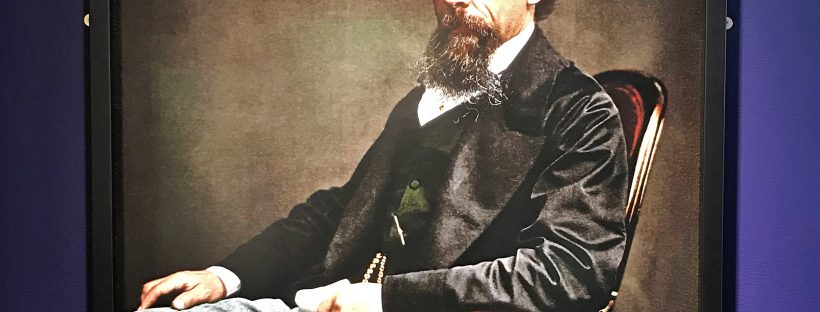 Charles Dickens in colour