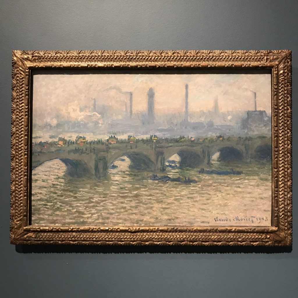 Waterloo Bridge, Monet Royal Academy