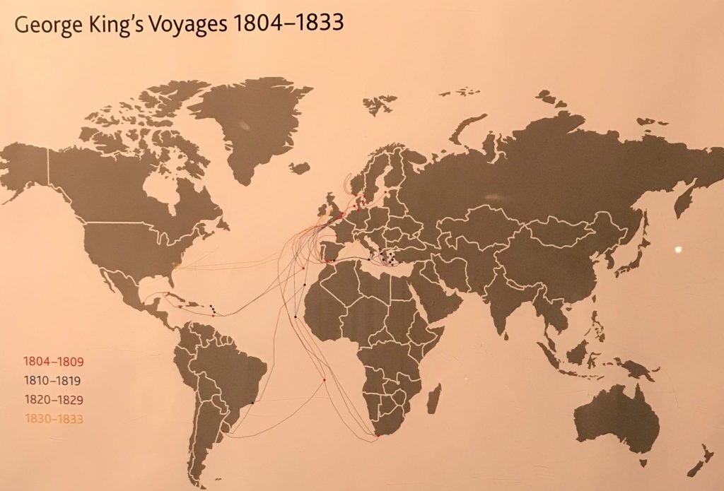 George King's sea travels